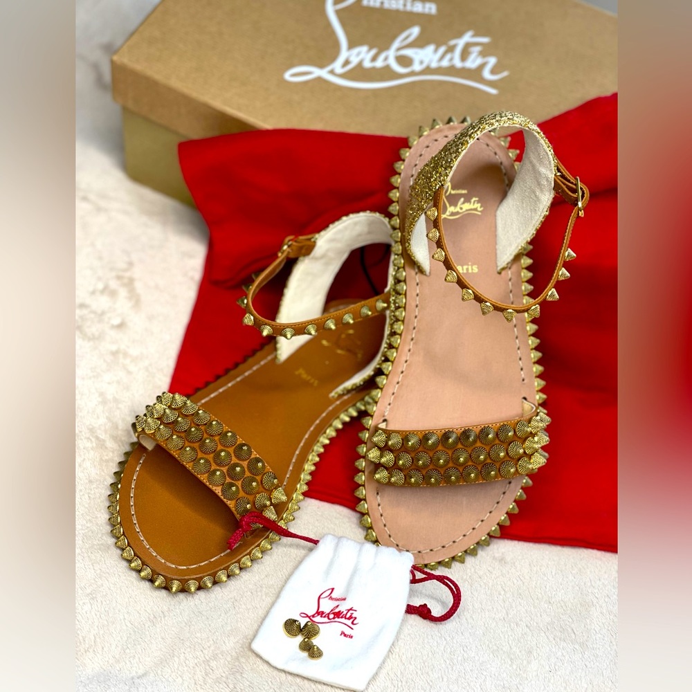 Spikes sandals Christian Louboutin NEW